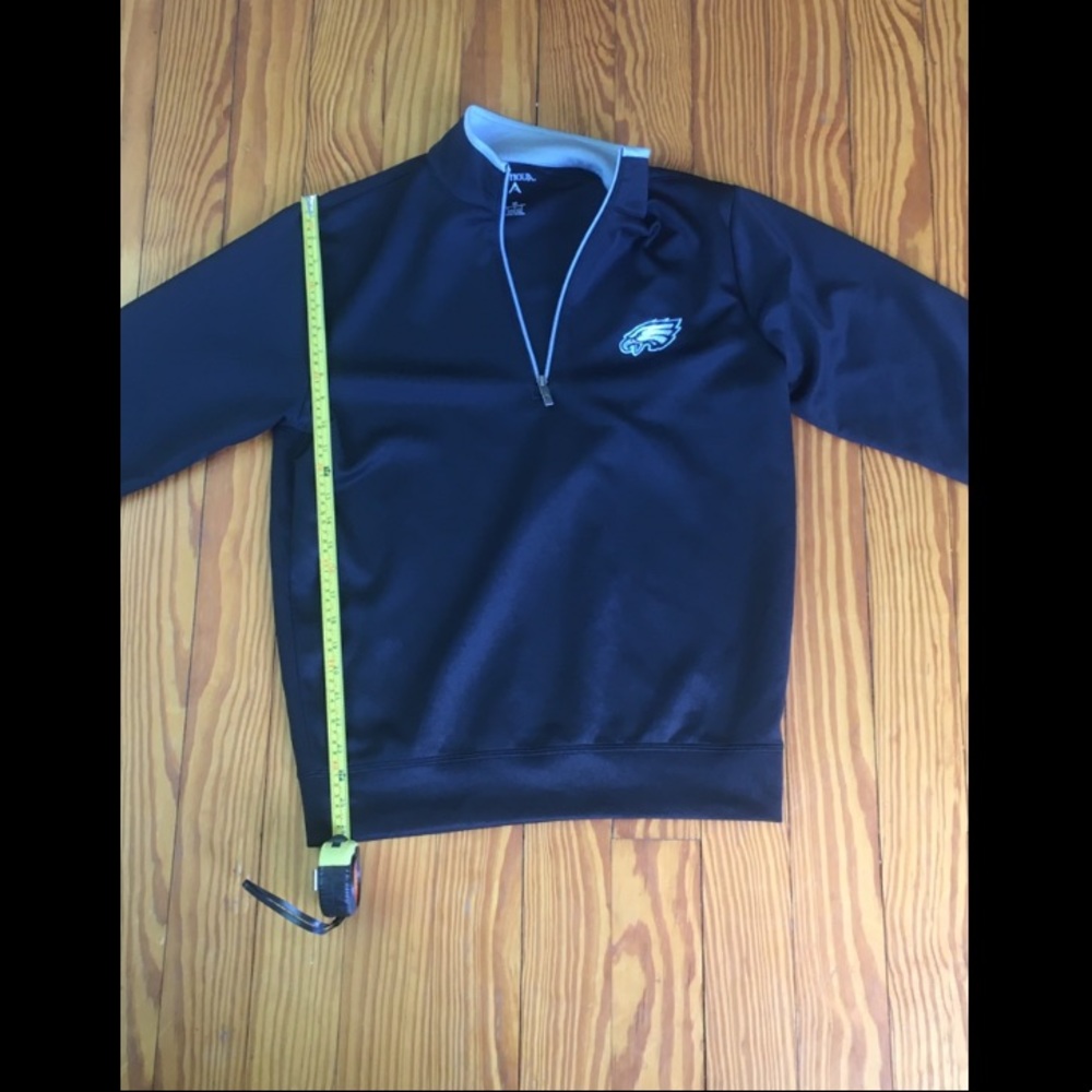 Philadelphia Eagles Zip Up Pullover (size medium)